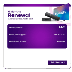 6 Months Android Renewal