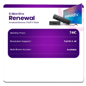 6 Months renewal android